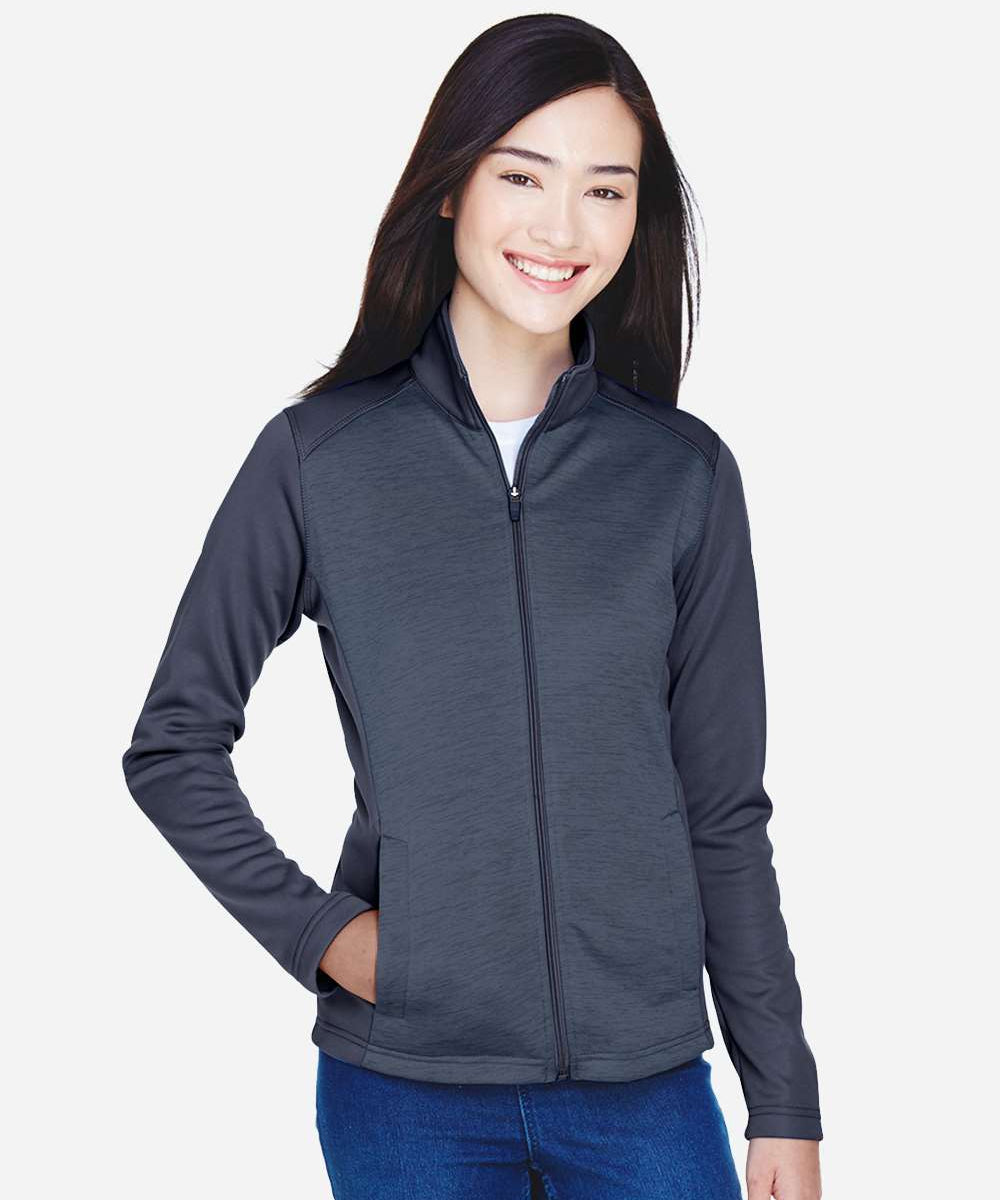 Devon and Jones Heathered Colorblock Jacket