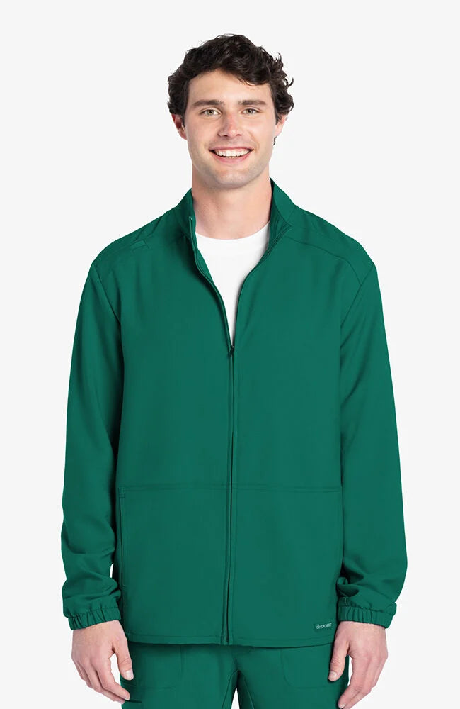 Cherokee Originals Ultra Men's Zip Front Warm Up Jacket