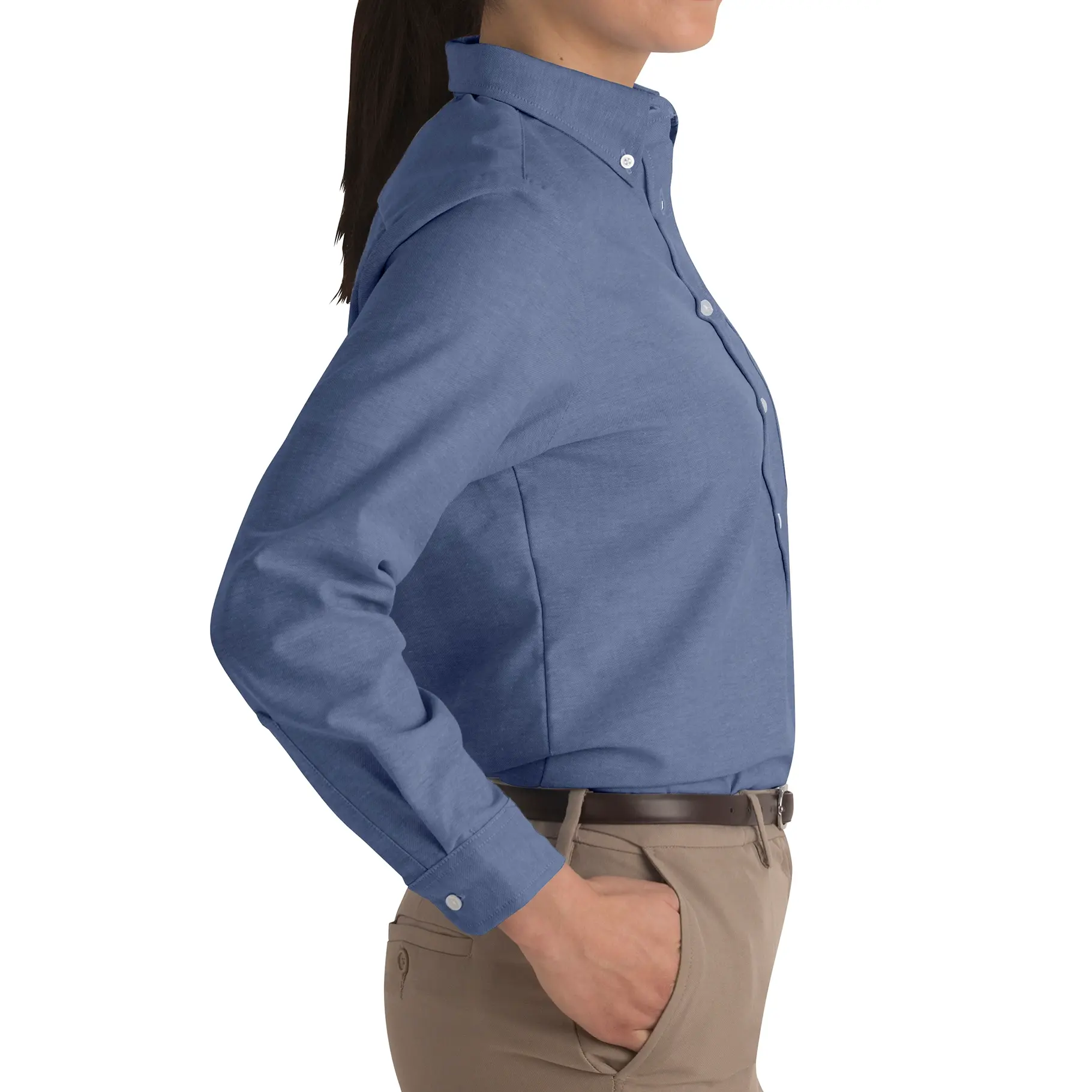 Edwards Women's Long Sleeve Oxford Shirt