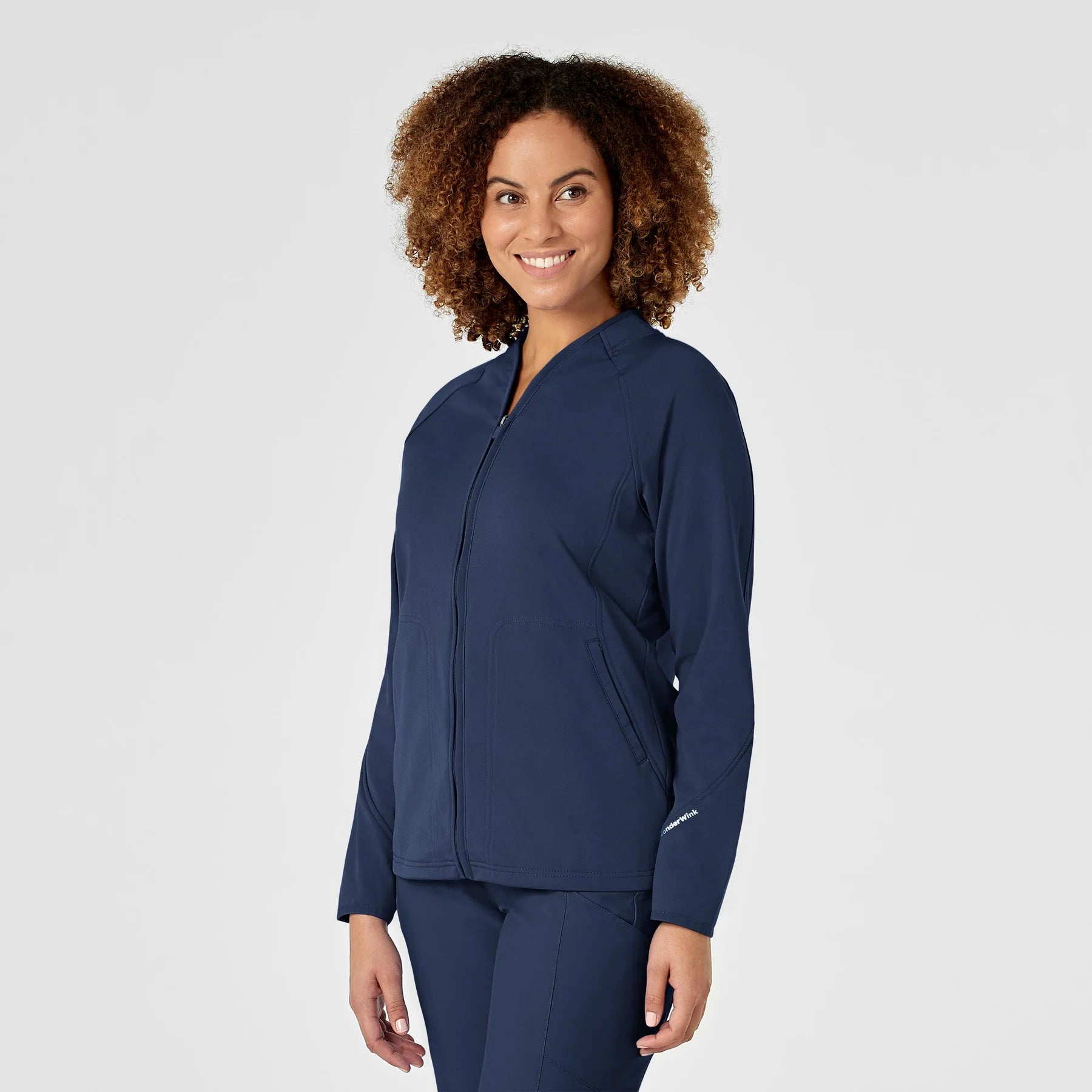Wonderwink W123 Women's Fleece Full Zip Jacket