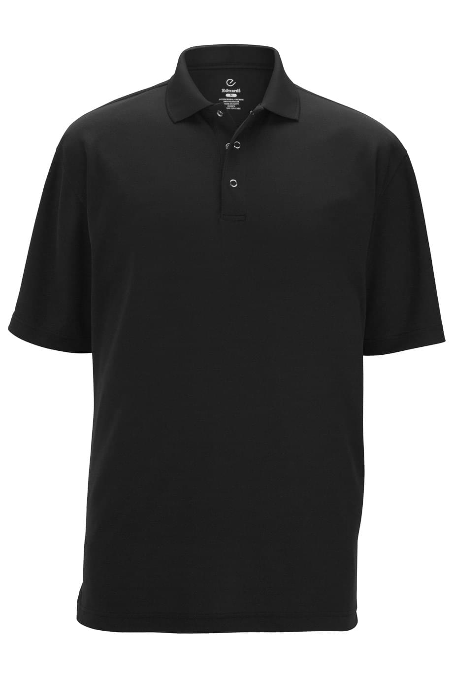 Unisex Food Service Mesh Polo With Snap Front