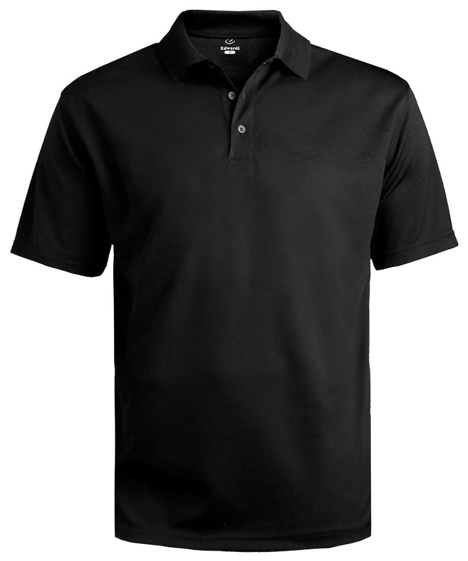 Edwards Men's Hi-Performance Mesh Polo Shirt