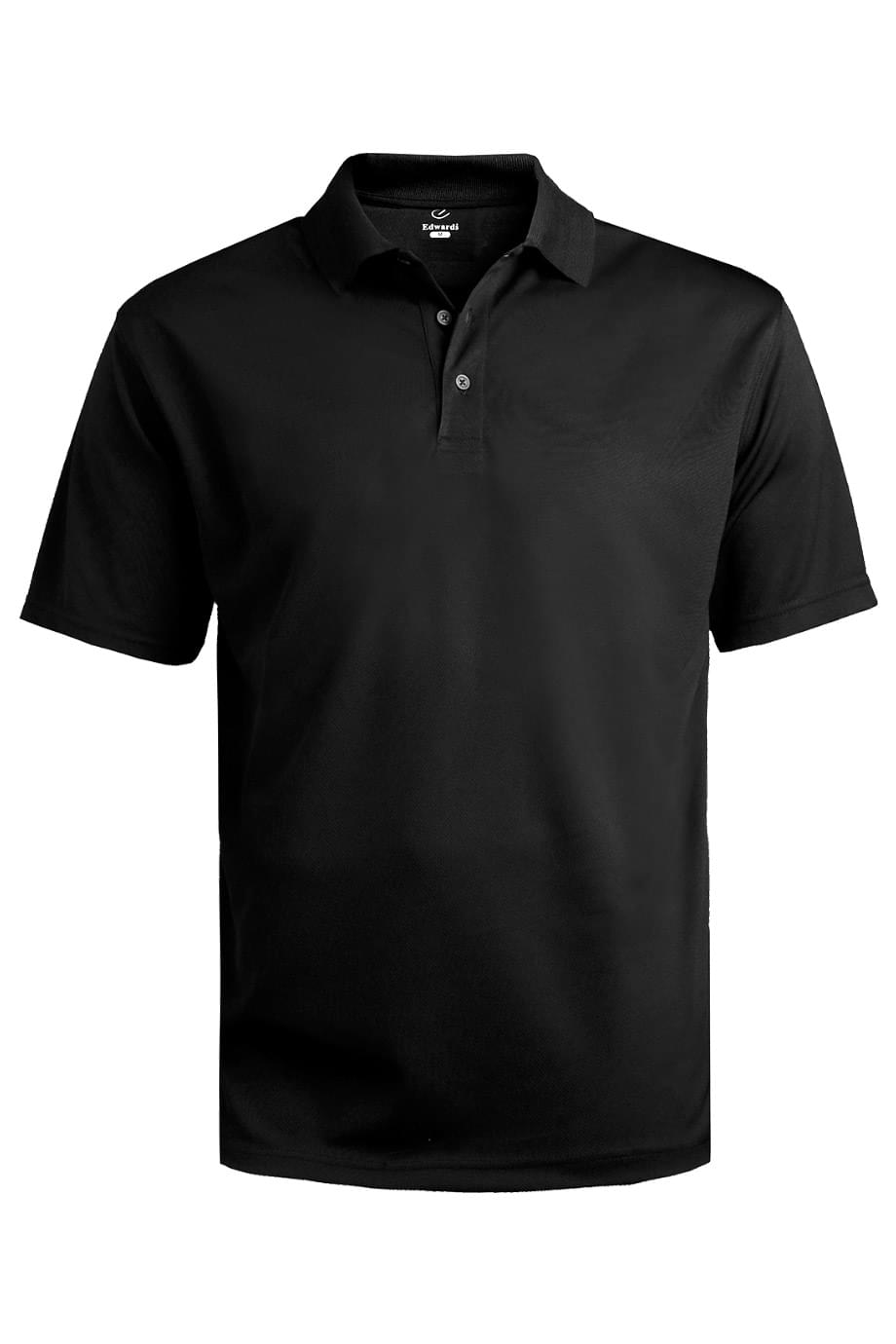 Edwards Men's Hi-Performance Mesh Polo Shirt