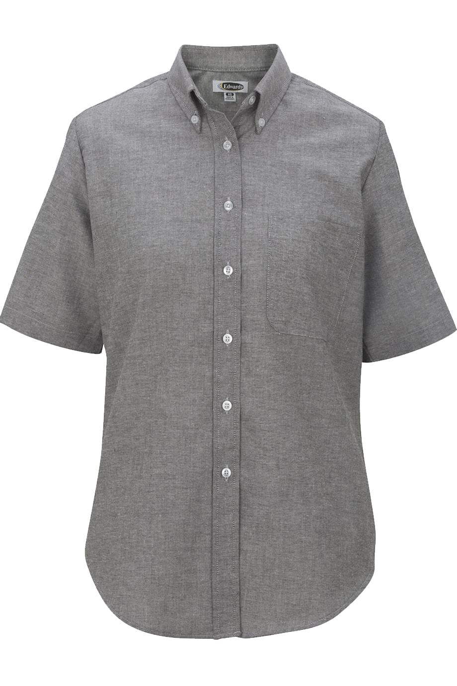 Edwards Women's Short Sleeve Oxford Shirt