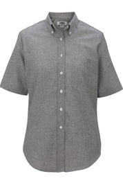 Edwards Women's Short Sleeve Oxford Shirt