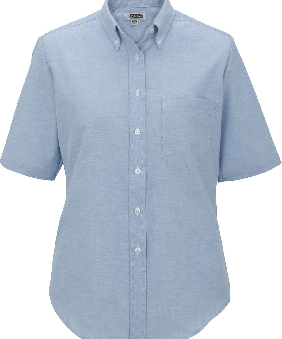 Edwards Women's Short Sleeve Oxford Shirt