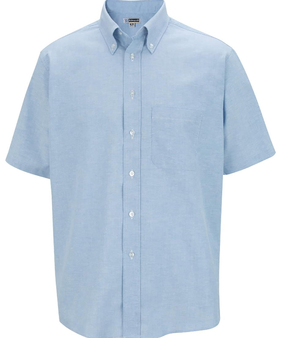 Edwards Men's Short Sleeve Oxford Shirt