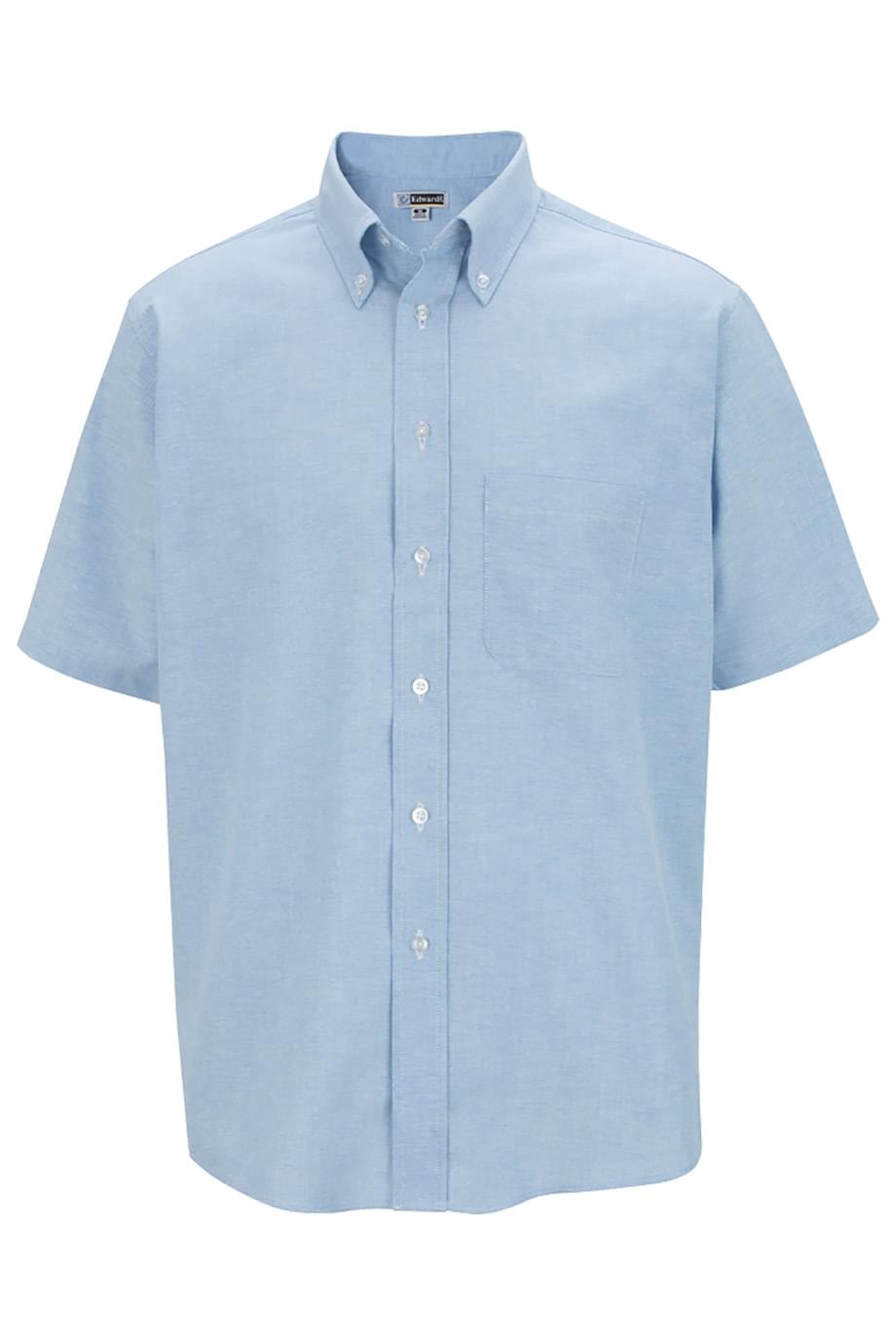 Edwards Men's Short Sleeve Oxford Shirt