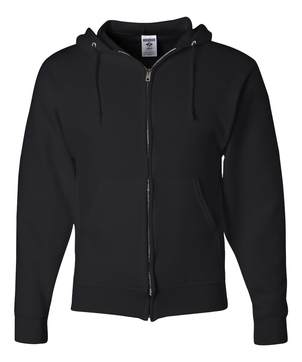 Jerzees Unisex Full Zip Hooded Sweatshirt