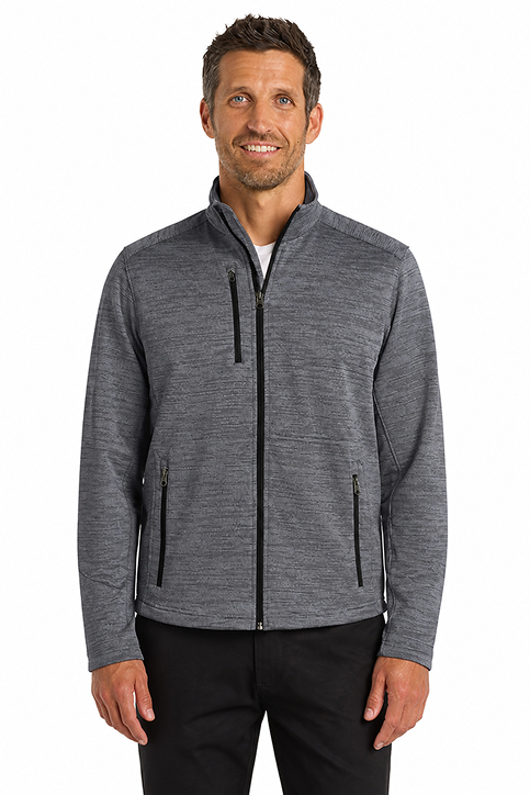 Port Authority Men's Digi Stripe Fleece Jacket