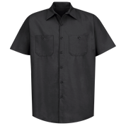 Red Kap Men's Short Sleeve Industrial Work Shirt