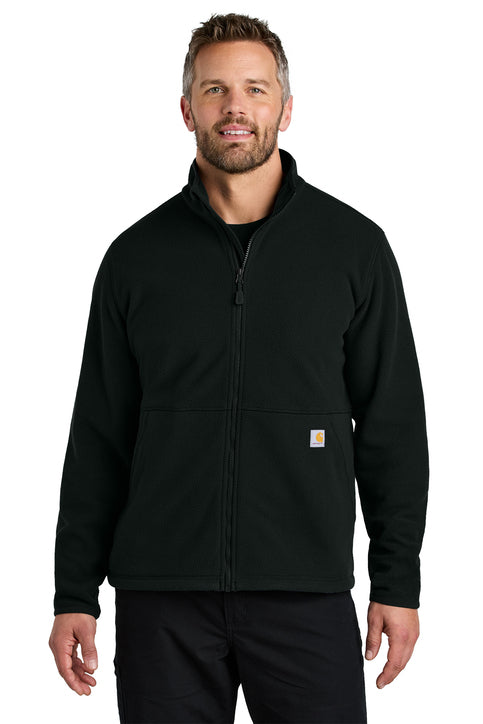 Carhartt Men's Textured Full Zip Fleece Jacket