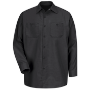 Red Kap Men's Long Sleeve Industrial Work Shirt