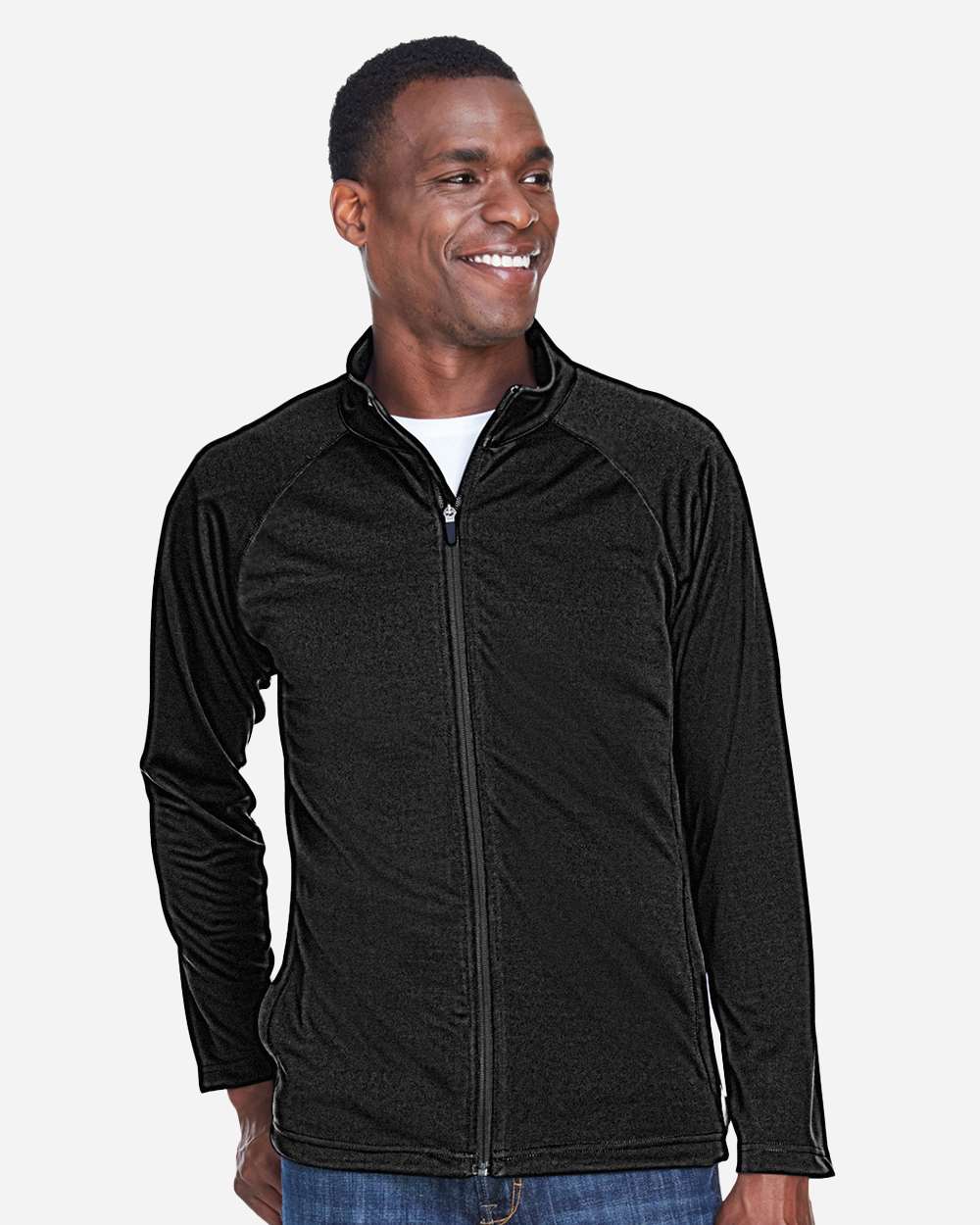 Devon and Jones Tech-Shell Men's Full Zip Jacket