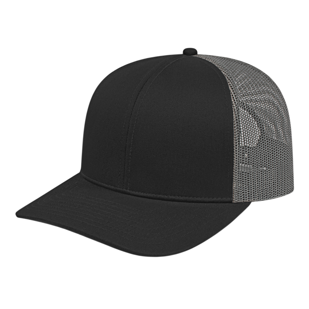 Poly/Cotton Trucker Mesh Back Cap