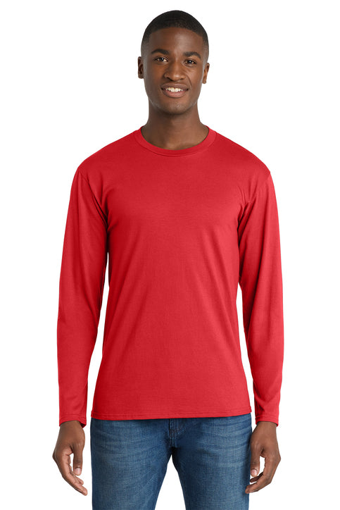 Port & Co Long Sleeve Fan Favorite Tee