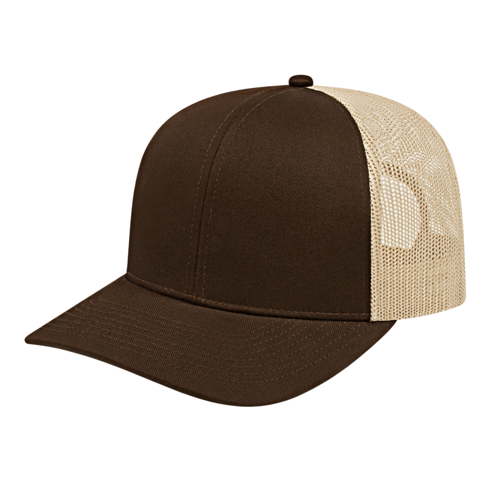 Cotton Trucker Mesh Back Cap