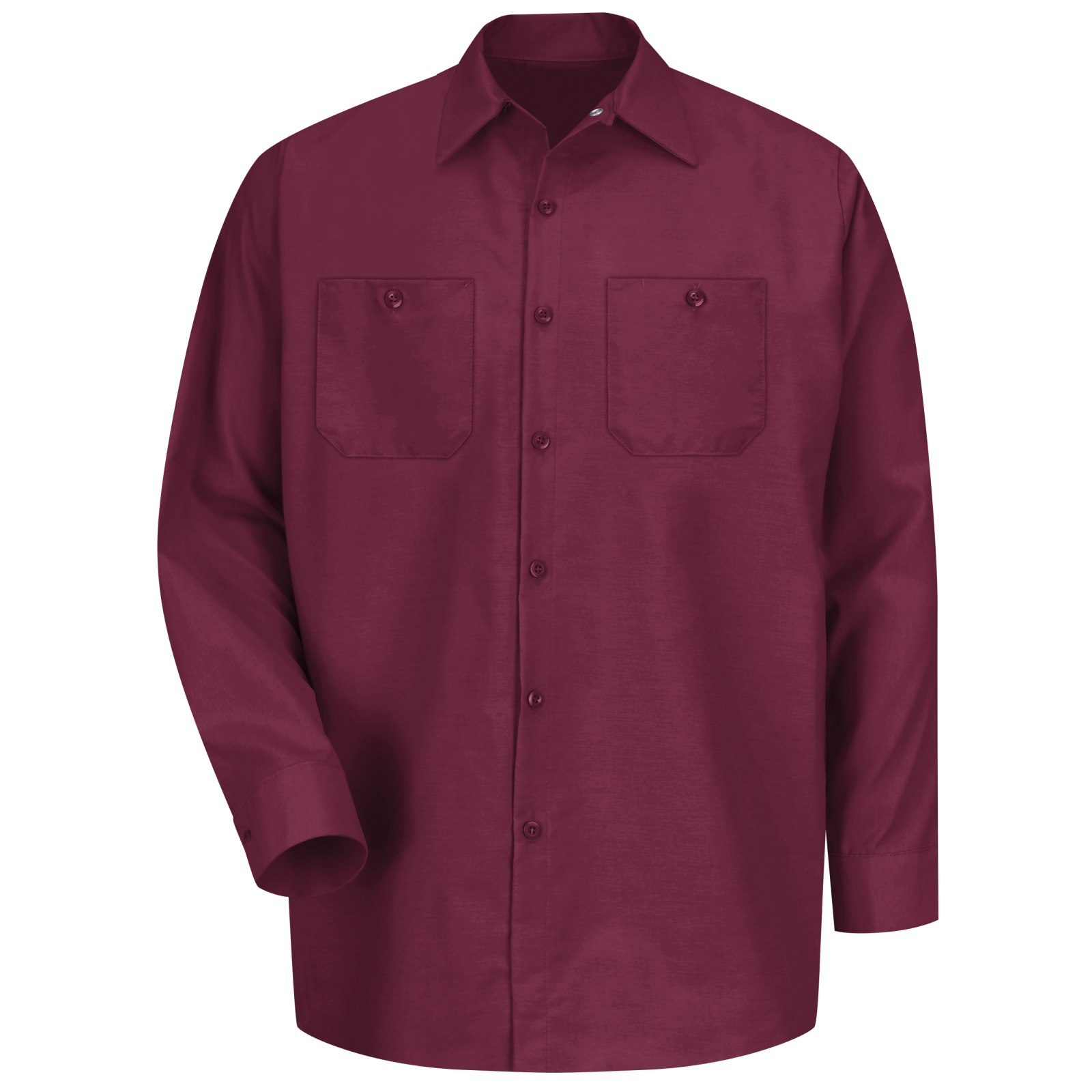 Red Kap Men's Long Sleeve Industrial Work Shirt