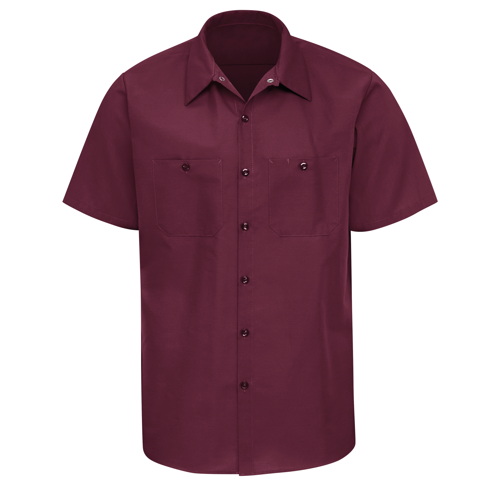 Red Kap Men's Short Sleeve Industrial Work Shirt