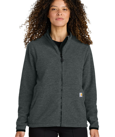 Carhartt Women's Textured Full Zip Fleece Jacket