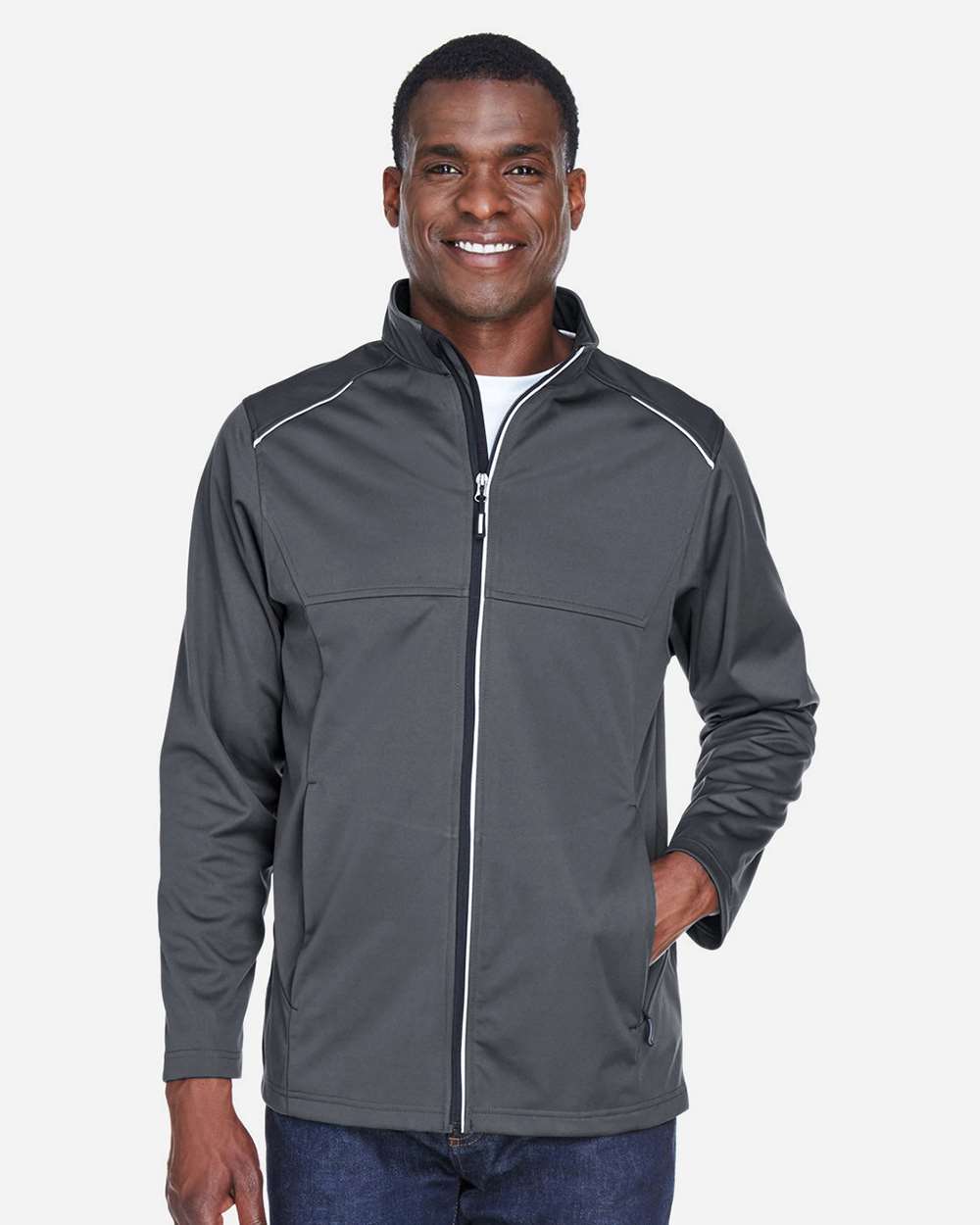 Men's Techno Lite Three-Layer Knit Tech-Shell Jacket