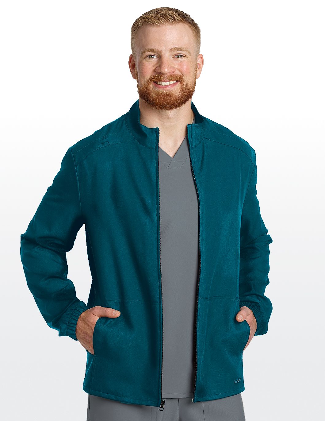 Cherokee Originals Ultra Men's Zip Front Warm Up Jacket