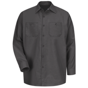 Red Kap Men's Long Sleeve Industrial Work Shirt