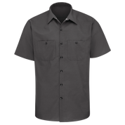 Red Kap Men's Short Sleeve Industrial Work Shirt