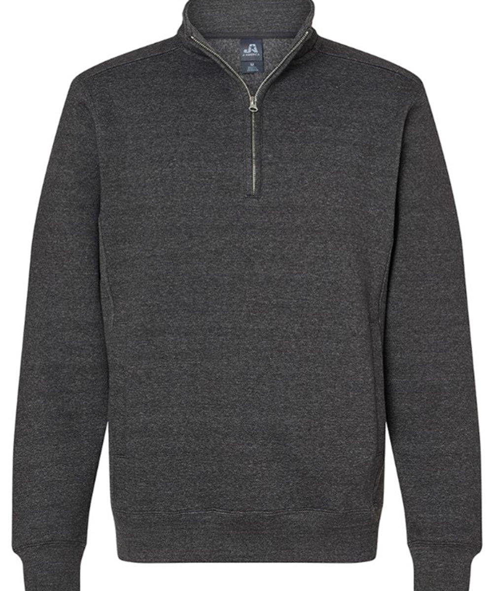 4 Zip Fleece Sweatshirt with Knit Side Panels