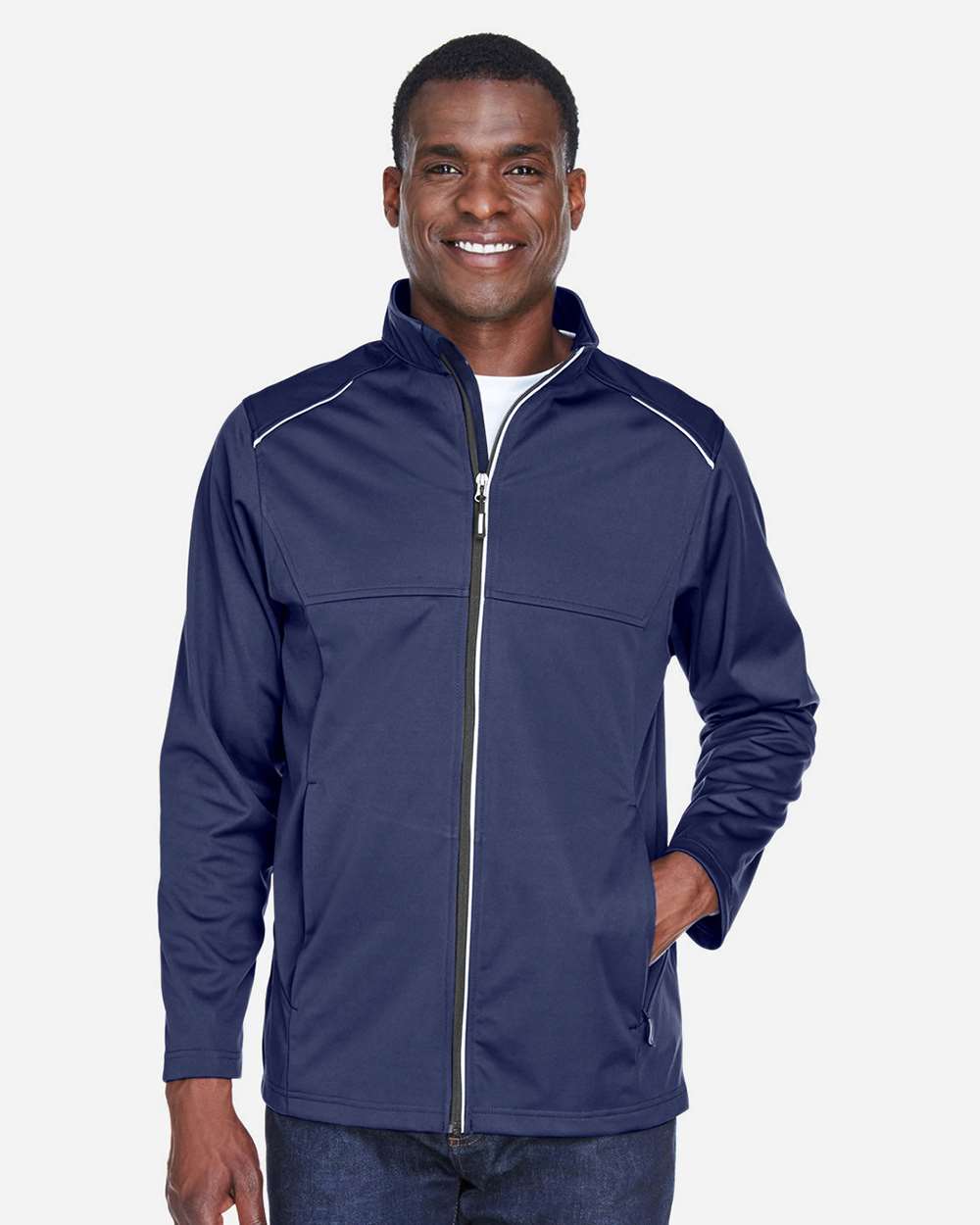 Men's Techno Lite Three-Layer Knit Tech-Shell Jacket