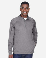 Devon and Jones Tech-Shell Men's 1/4 Zip Pullover