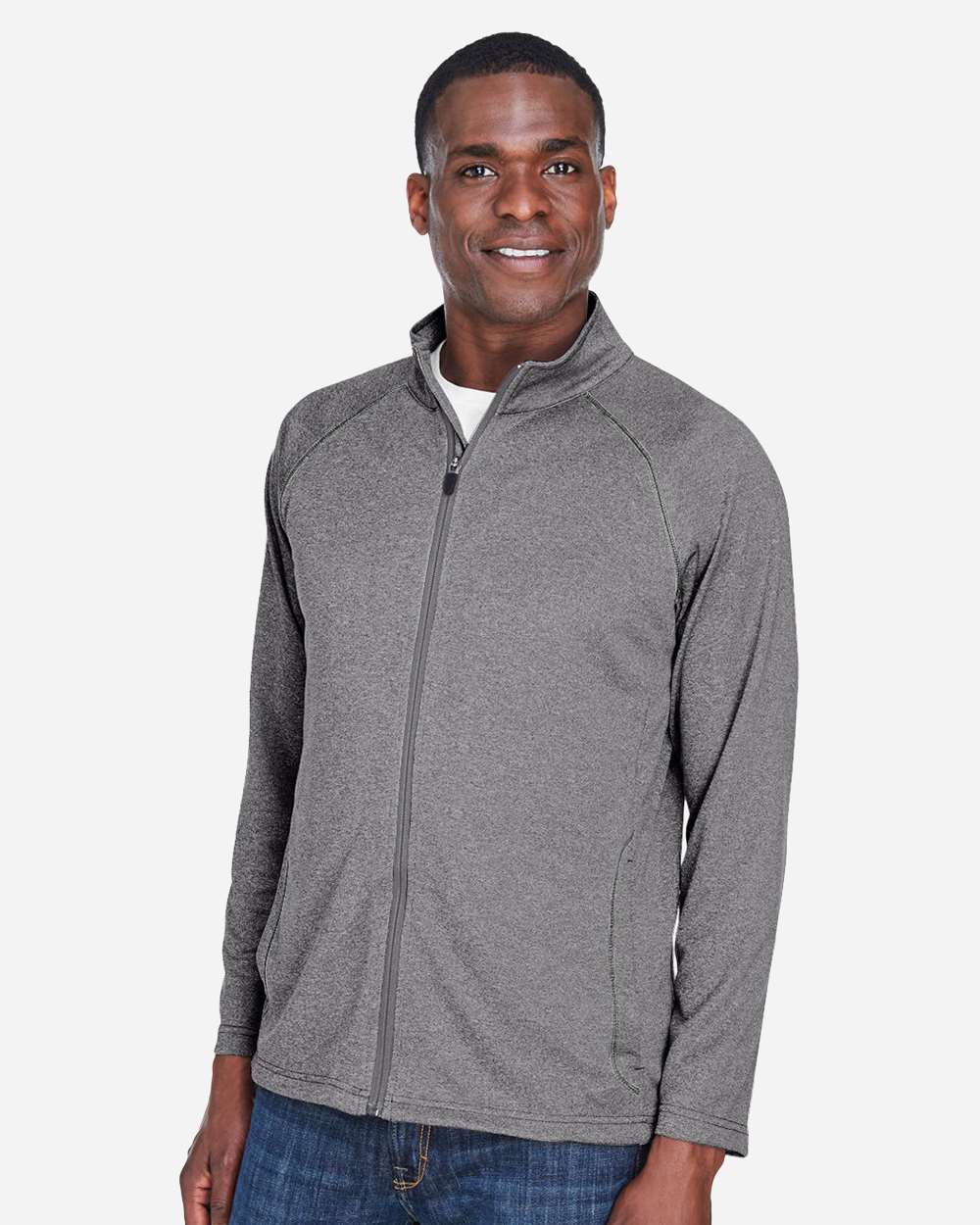 Devon and Jones Tech-Shell Men's Full Zip Jacket