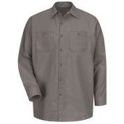 Red Kap Men's Long Sleeve Industrial Work Shirt