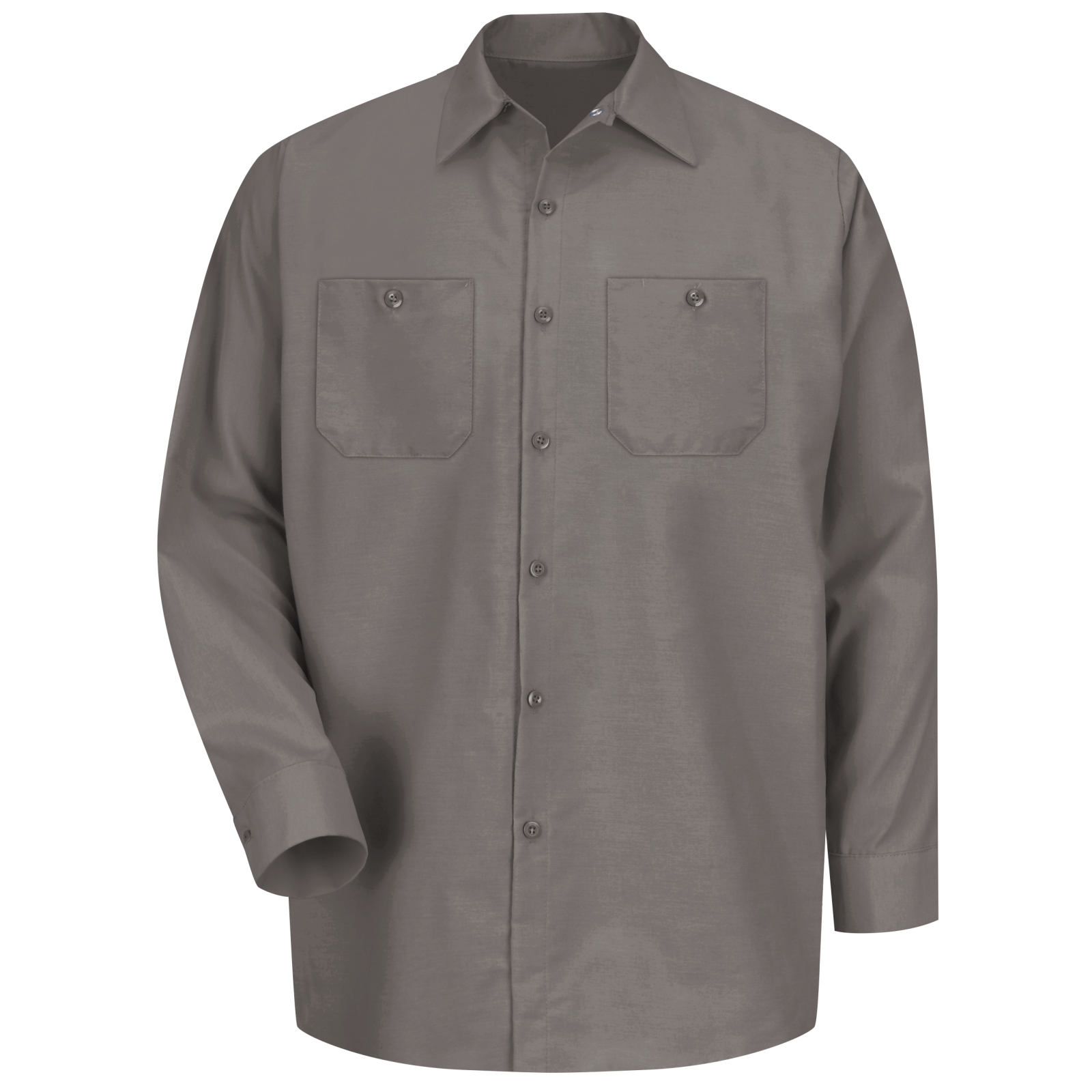 Red Kap Men's Long Sleeve Industrial Work Shirt