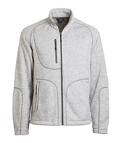 Landway Men's Sweater Knit Fleece Jacket
