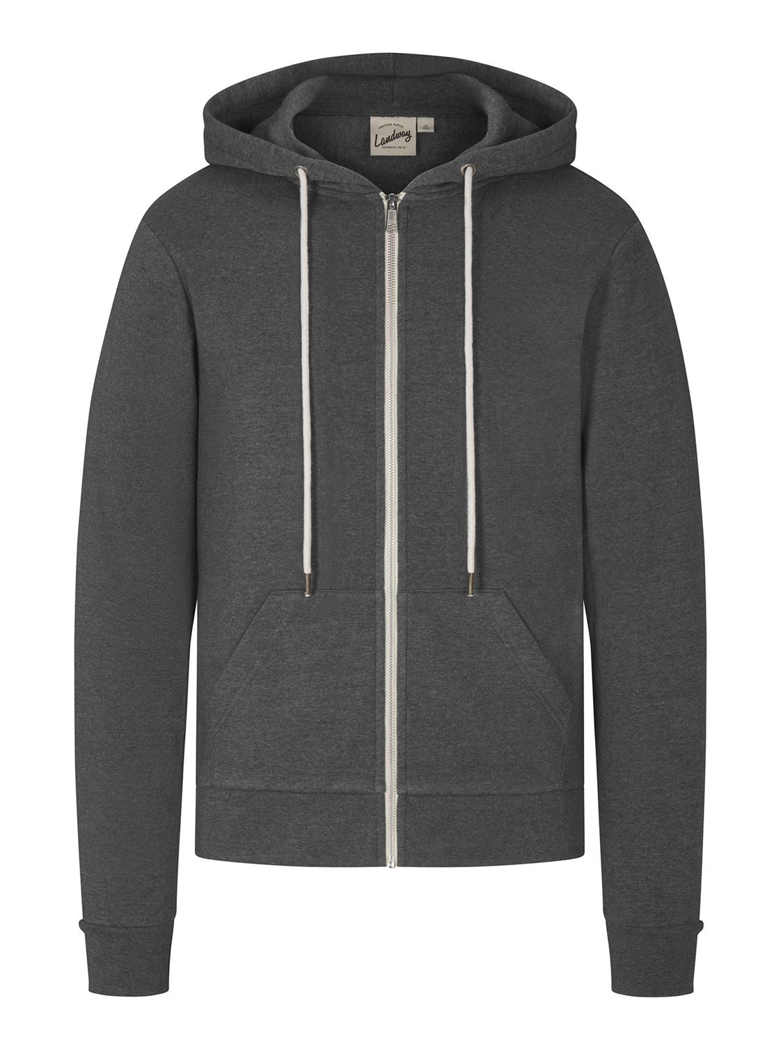 Landway Unisex Full Zip Hooded Fleece Sweatshirt