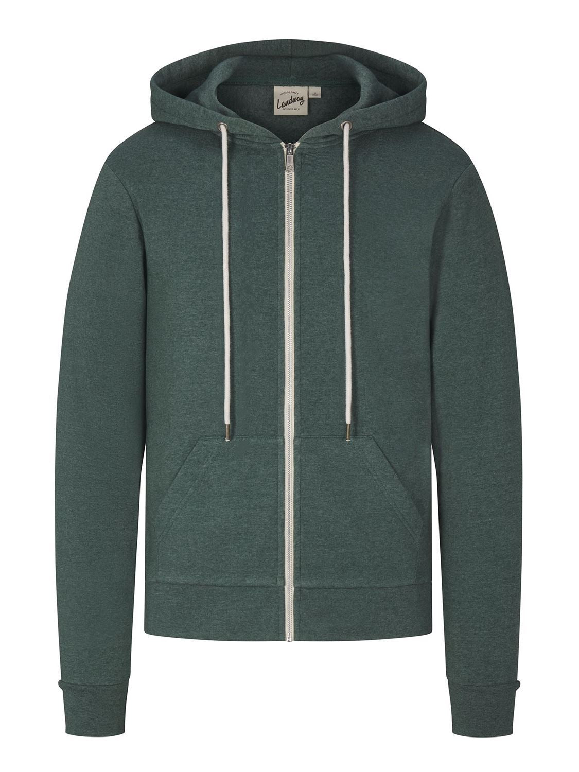 Landway Unisex Full Zip Hooded Fleece Sweatshirt
