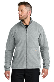 Carhartt Men's Textured Full Zip Fleece Jacket