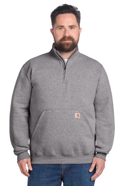Carhartt Midweight 1/4-Zip Mock Neck Sweatshirt