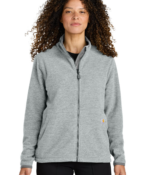 Carhartt Women's Textured Full Zip Fleece Jacket