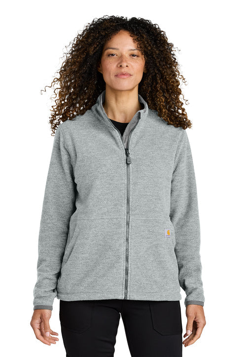 Carhartt Women's Textured Full Zip Fleece Jacket