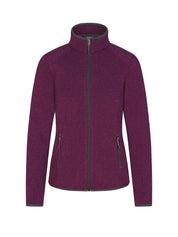 Landway Women's Sweater Knit Fleece Jacket