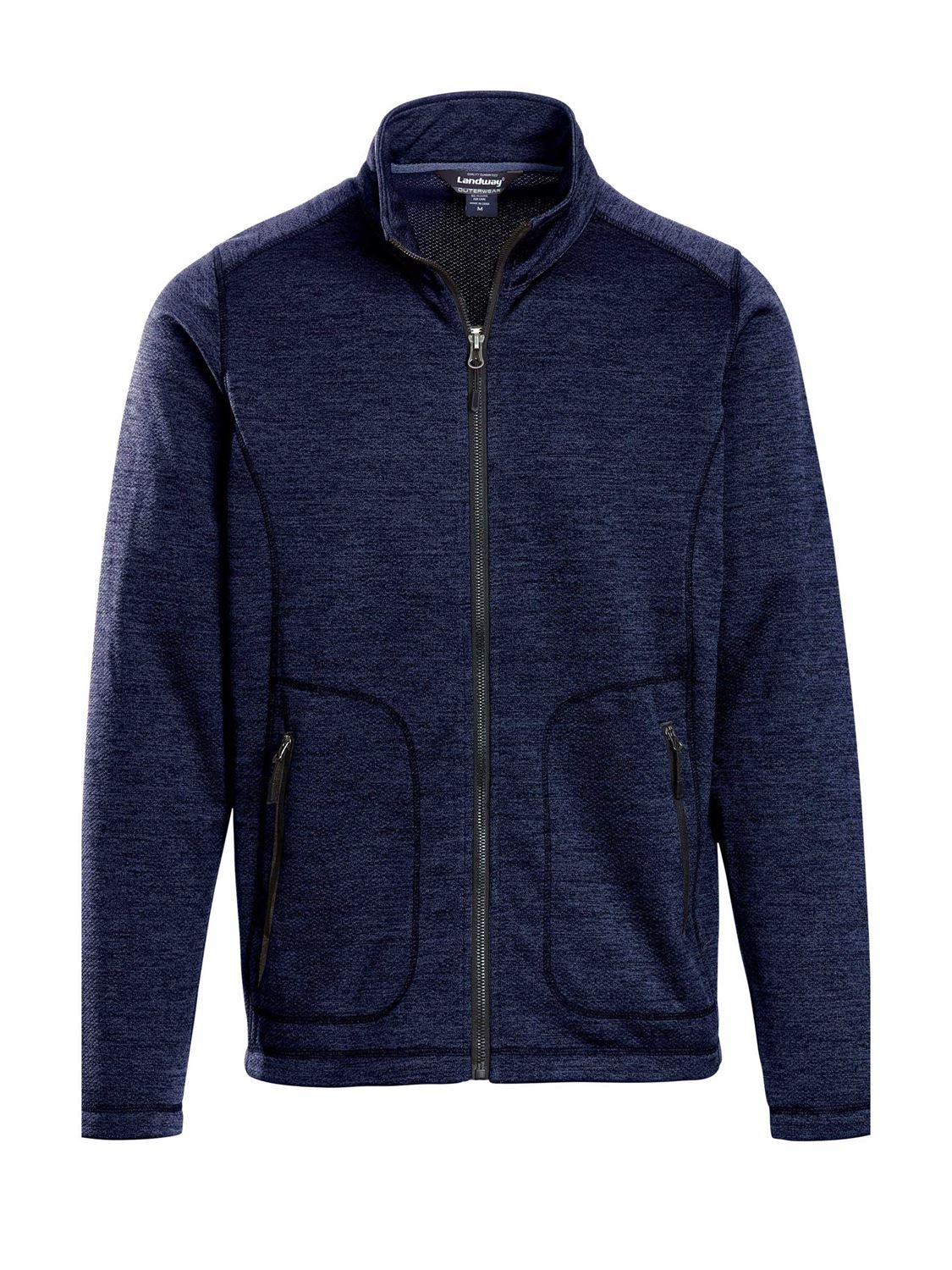 Landway Men's Textured Knit Jacket