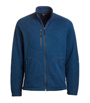 Landway Men's Sweater Knit Fleece Jacket