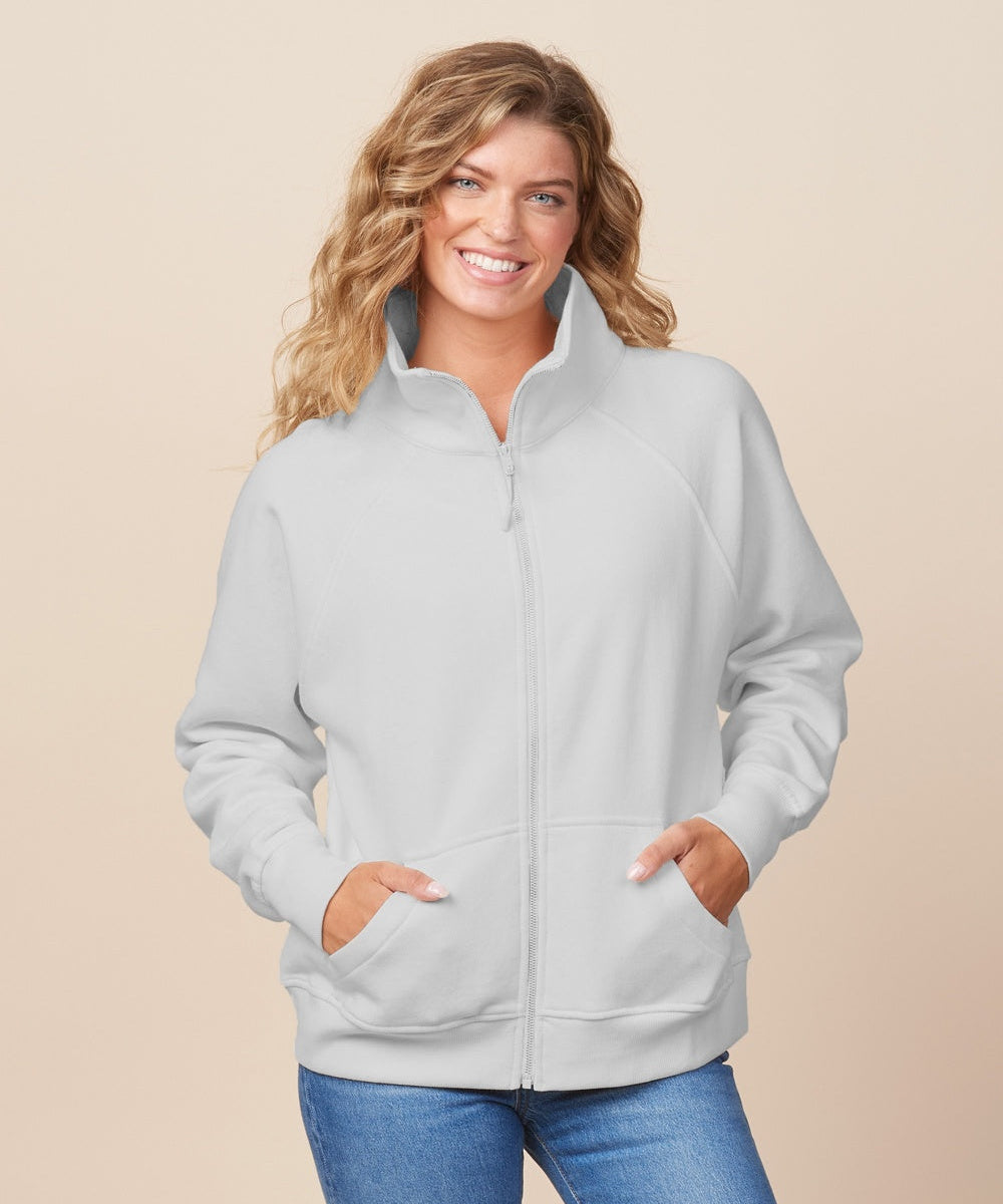 Enza Cadet Collar Full Zip Jacket