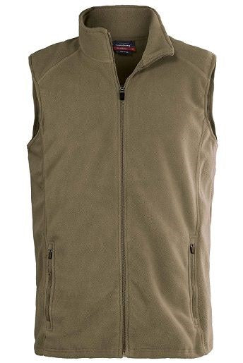 Landway Men's Microfleece Full Zip Vest