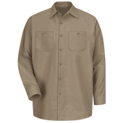 Red Kap Men's Long Sleeve Industrial Work Shirt