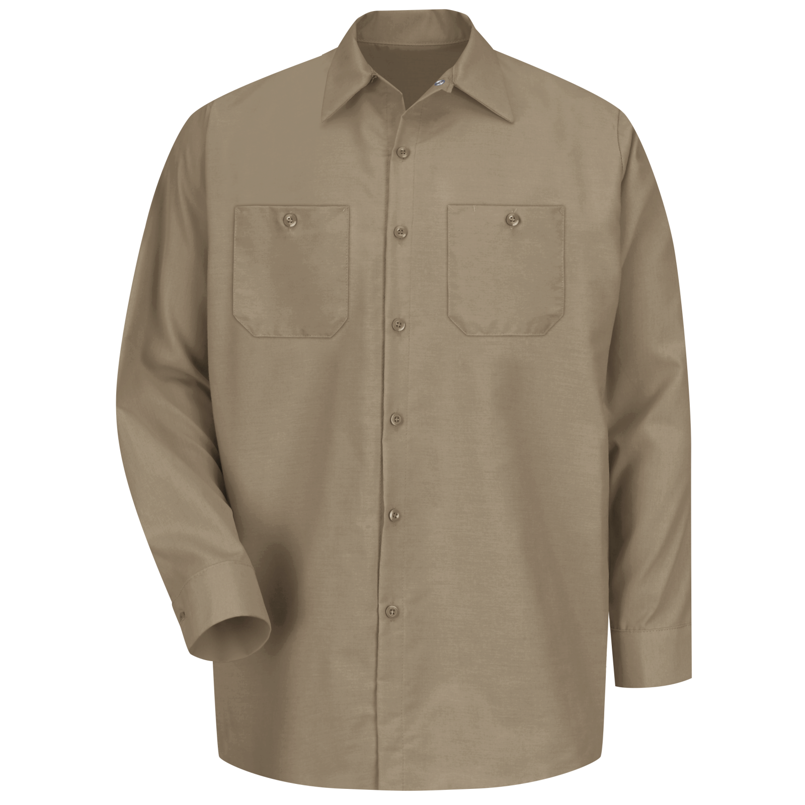 Red Kap Men's Long Sleeve Industrial Work Shirt