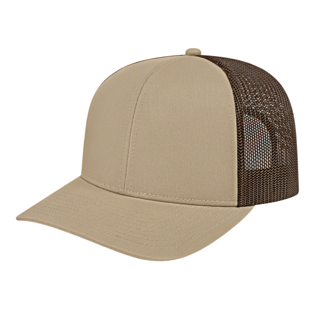 Poly/Cotton Trucker Mesh Back Cap