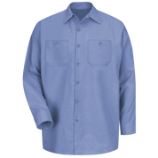 Red Kap Men's Long Sleeve Industrial Work Shirt
